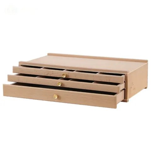 Kasetka z 3 szufladkami na przybory TS Stationery