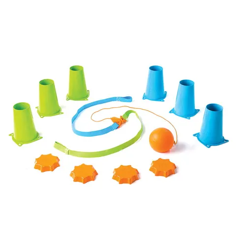 Przeciąganie i zbijanie Swipeshot Fat Brain Toys