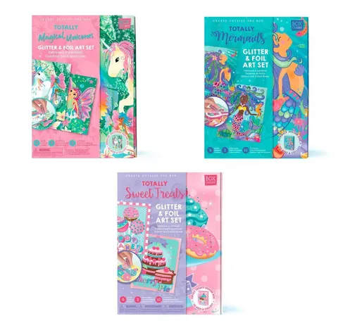 Zestaw artystyczny Brokat Box candiy