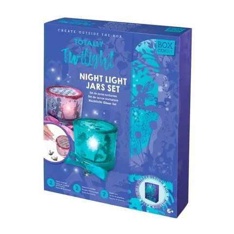 Zestaw artystyczny Lampki nocne 2 szt Box candiy
