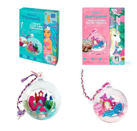 Zestaw artystyczny terrarium syrenka Box candiy