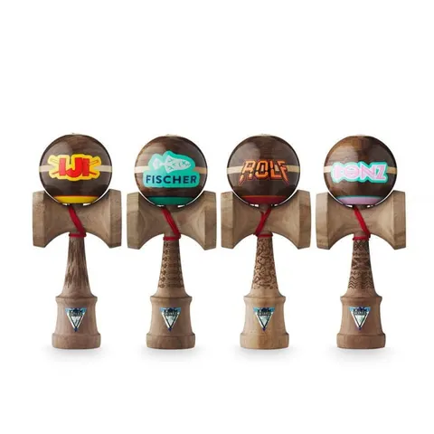 Kendama KROM Headshot PRO gra zręcznościowa Walnut