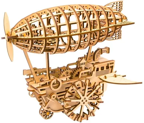 Sterowiec model mechaniczny 3D DIY Robotime