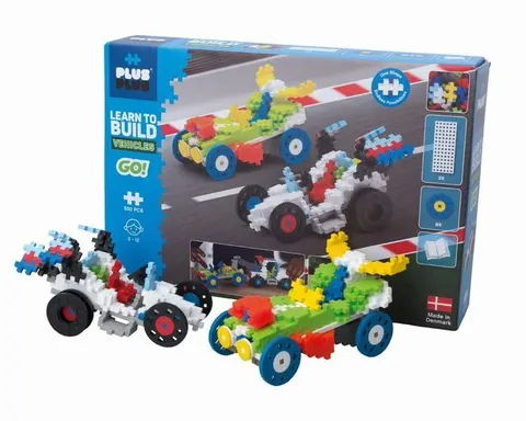 klocki plus-plus GO pojazdy mini 500 el. Learn to build