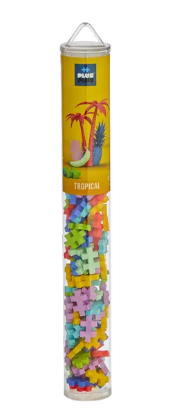 klocki plus-plus konstrukcyjne mini 100 elementów tuba tropical