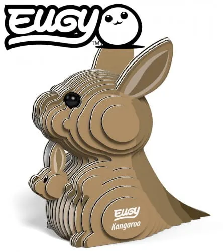 Układanka 3D kangur 25 el. Eugy