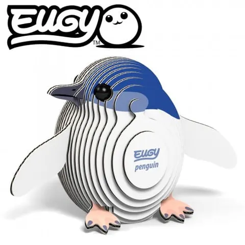 Układanka 3D pingwin 25 el. Eugy