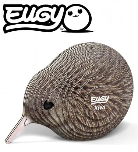 Układanka ekologiczna 3D ptak Kiwi 24 el. Eugy