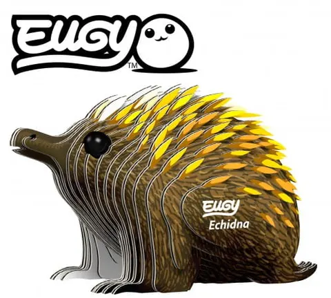 Układanka ekologiczna 3D kolczatka 26 el. Eugy