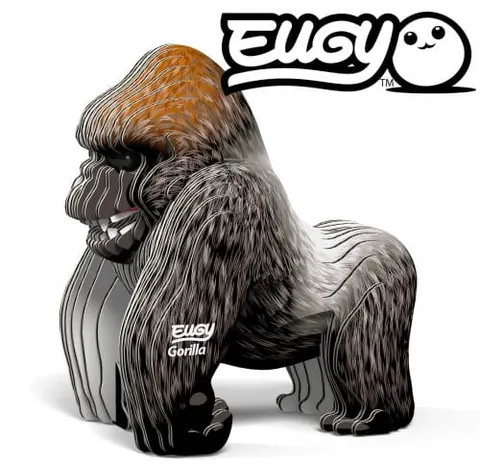 Układanka ekologiczna 3D Goryl 32 el. Eugy