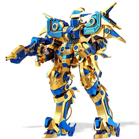 Składany metalowy model puzzle 3D Mech Dominator Niebios DIY Piececool