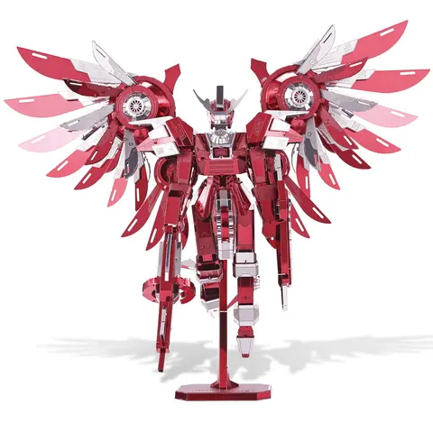 Składany metalowy model puzzle 3D Mech Robot "Thundering Wings" DIY Piececool