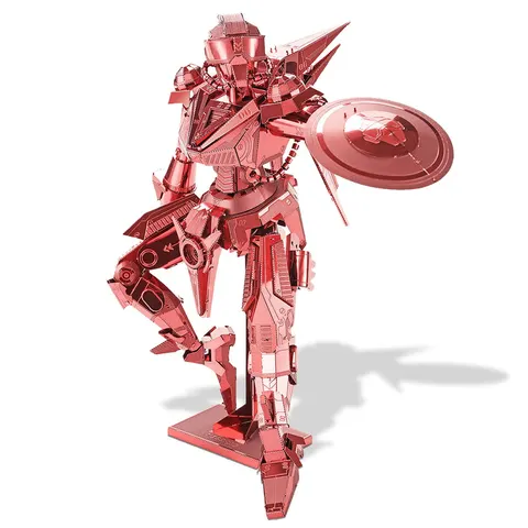 Składany metalowy model puzzle 3D Mech Shield Man DIY Piececool