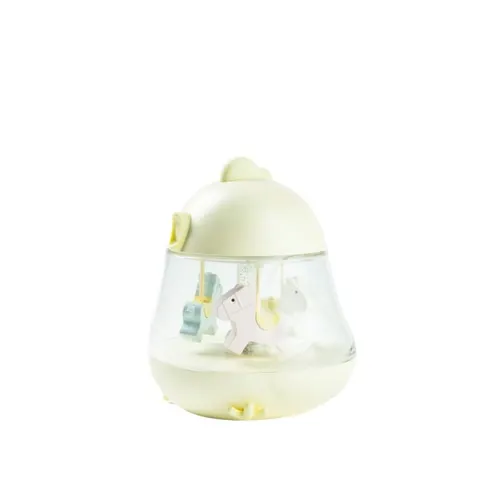 RABBIT & FRIENDS LAMPKA NOCNA Z POZYTYWKĄ KURCZACZEK ŻÓŁTA
