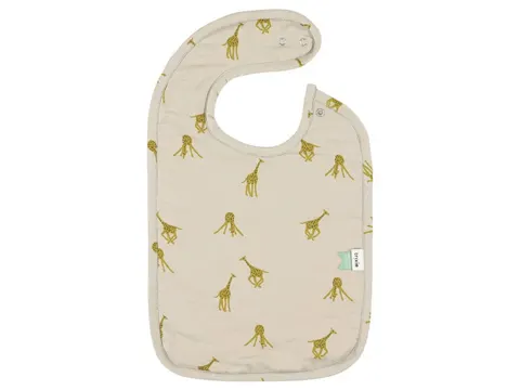 Groovy Giraffe śliniak w żyrafę 44 x 26,5 cm