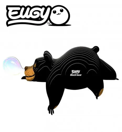 Eugy układanka puzzle 3D Niedźwiedź Brunatny