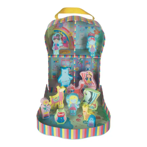Floss & Rock playbox z drewnianymi figurkami Rainbow Fairy