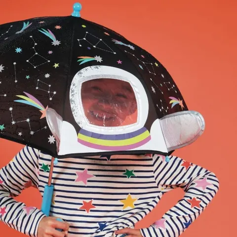 Kosmos parasolka 3D zmieniająca kolory