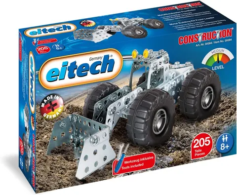koparka spychacz metalowe klocki konstrukcyjne 205 el. eitech C84