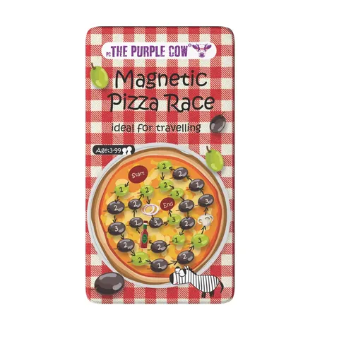 Gra magnetyczna Pizza Race The Purple Cow