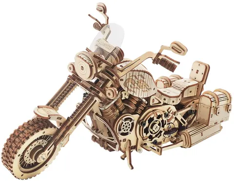 puzzle drewniane 3D model DIY motocykl Cruiser 420 elem. Robotime