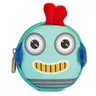 BOPPI, portmonetka saszetka z linką i klipsem - robot dla dzieci