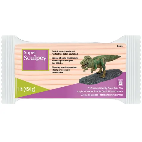 Glina masa modelarska polimerowa Super Sculpey 454g Green Stuff World