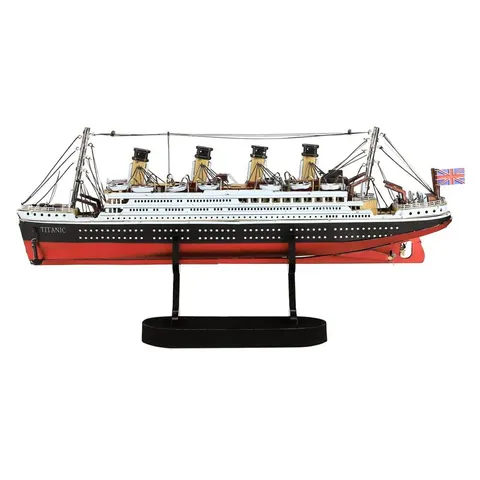 Składany metalowy model puzzle 3D StatekTitanic DIY Piececool