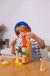 Lekkid, Konstrukcyjne drewniane klocki magnetyczne - EDU BOX