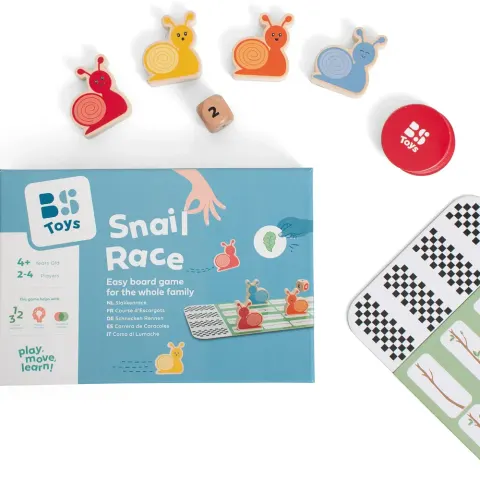 BS Toys gra planszowa Wyścig Ślimaków