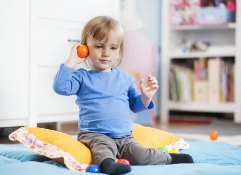 Drewniane kulki dźwiękowe - zabawka sensoryczna
