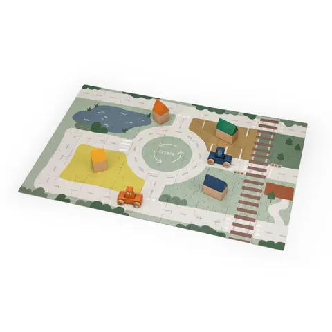 Trixie puzzle drewniane Ruch Drogowy