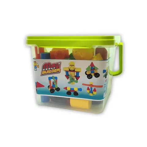 Duże klocki magnetyczne Mag Builder - 40 el. edu