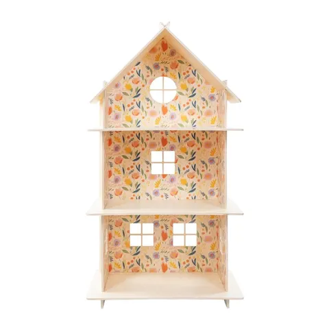 Drewniany domek dla lalek Spring Flower Milin