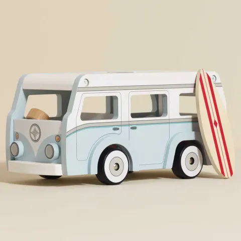 Le Toy Van - Drewniany wakacyjny kamper zabawka