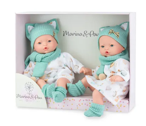 Lalki Pitus Mellizos bliźniacy 40 cm Marina & Paul 579