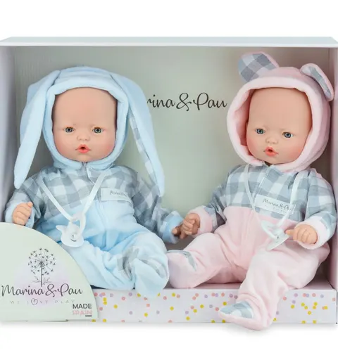 Lalki Pitus Mellizos bliźniacy 40 cm Marina & Paul 589