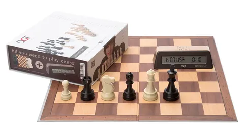 Zestaw Szachowy DGT Box Brown (44x44cm)