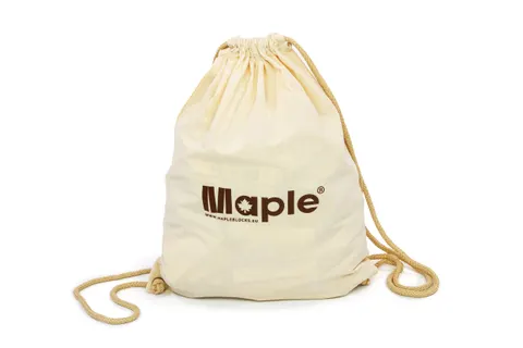 Maple mini 500 klocków drewnianych klon w plecaku