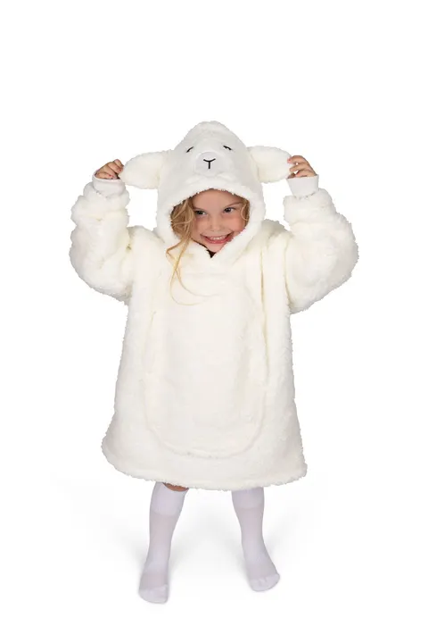 Bluza koc Oversize dla dziecka Owieczka Cozy Noxxiez CH330