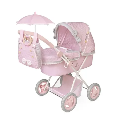 Składany wózek dla lalek Sopie z parasolką DeCuevas Toys 85075