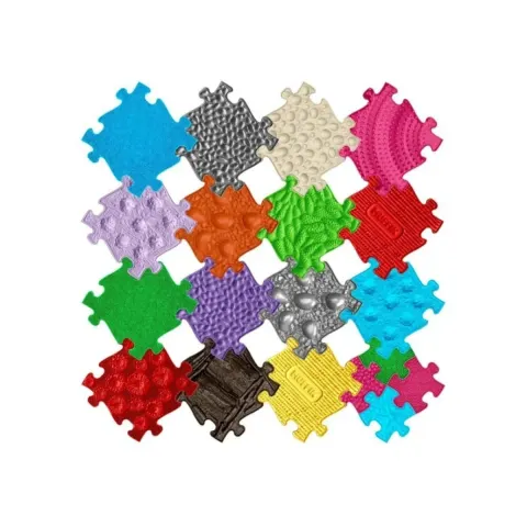 Muffik Duży zestaw mat sensorycznych Medium 1 + Medium 2, 19 elementów