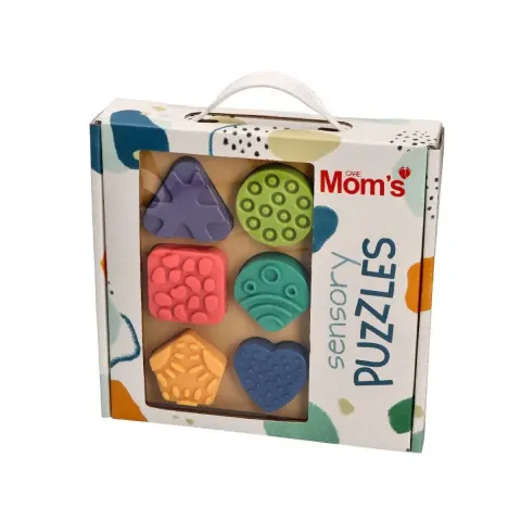 Puzzle Sensoryczne Kształty / Mom's Care