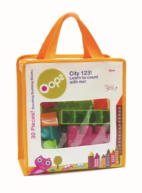 Klocki naucz się liczyć 30 el. Oops 13102