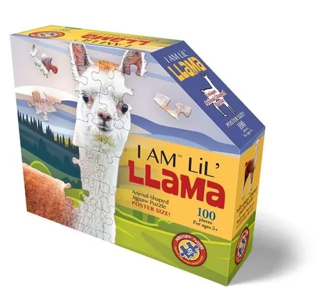 Puzzle konturowe Lama Madd Capp 100 el.