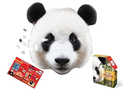 Puzzle konturowe Panda Madd Capp 550 el.