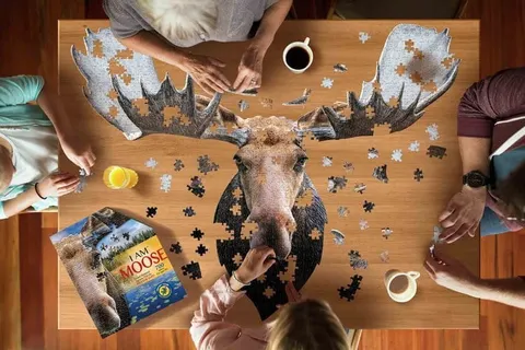 Puzzle Łoś Madd Capp 700 el.