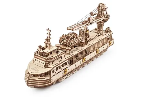Statek badawczy model mechaniczny do składania 575 el. Ugears