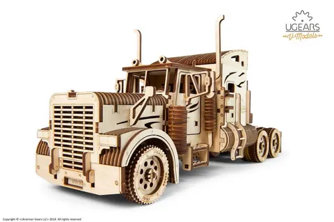 Ciągnik VM-03 TIR model mechaniczny do składania 541 el. Ugears