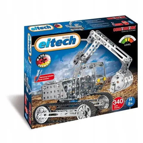 koparka metalowe klocki konstrukcyjne 340 el. eitech C09